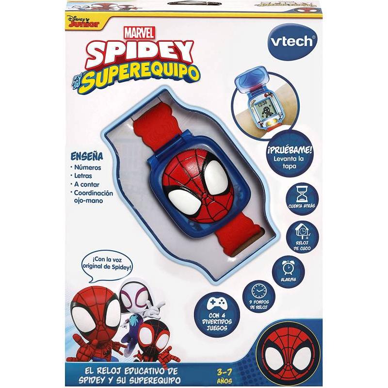 RELOJ EDUCATIVO DE SPIDEY Y SU SUPEREQUIPO DE VTECH