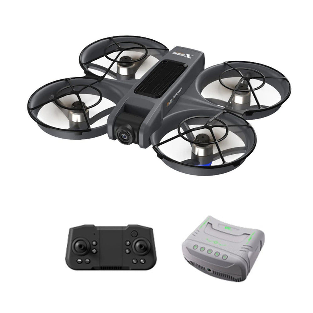 Dron Almalux® X226 VR con Gafas Realidad Virtual, Cámara Dual 480P, WiFi, Motor Brushless, Retorno Auto, Protección Hélices