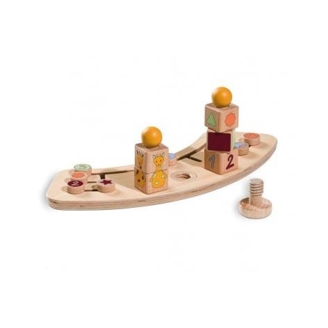HAUCK Clasificador de formas de madera PLAY SORTING Giraffe de Hauck para ALPHA+