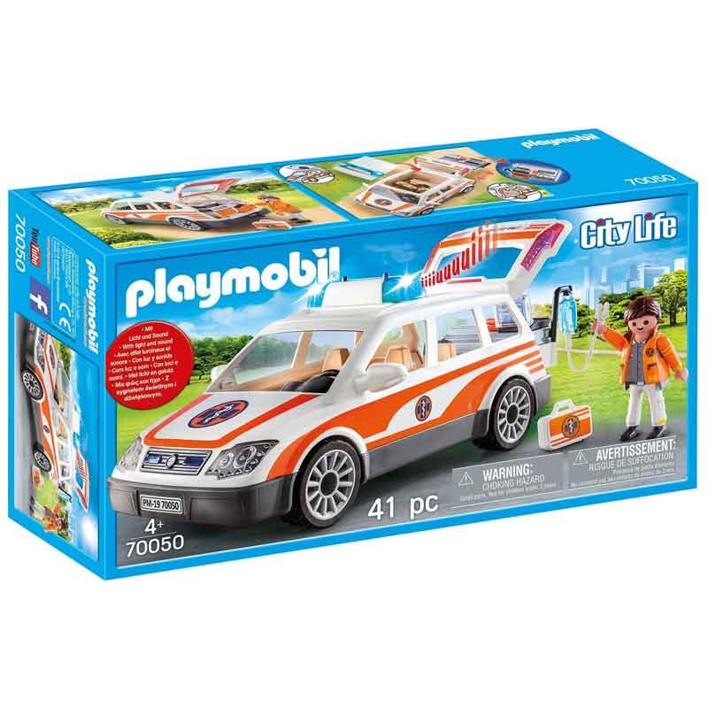 Playmobil 70050 - City Life: Coche de Emergencias con Sirena PLAYMOBIL