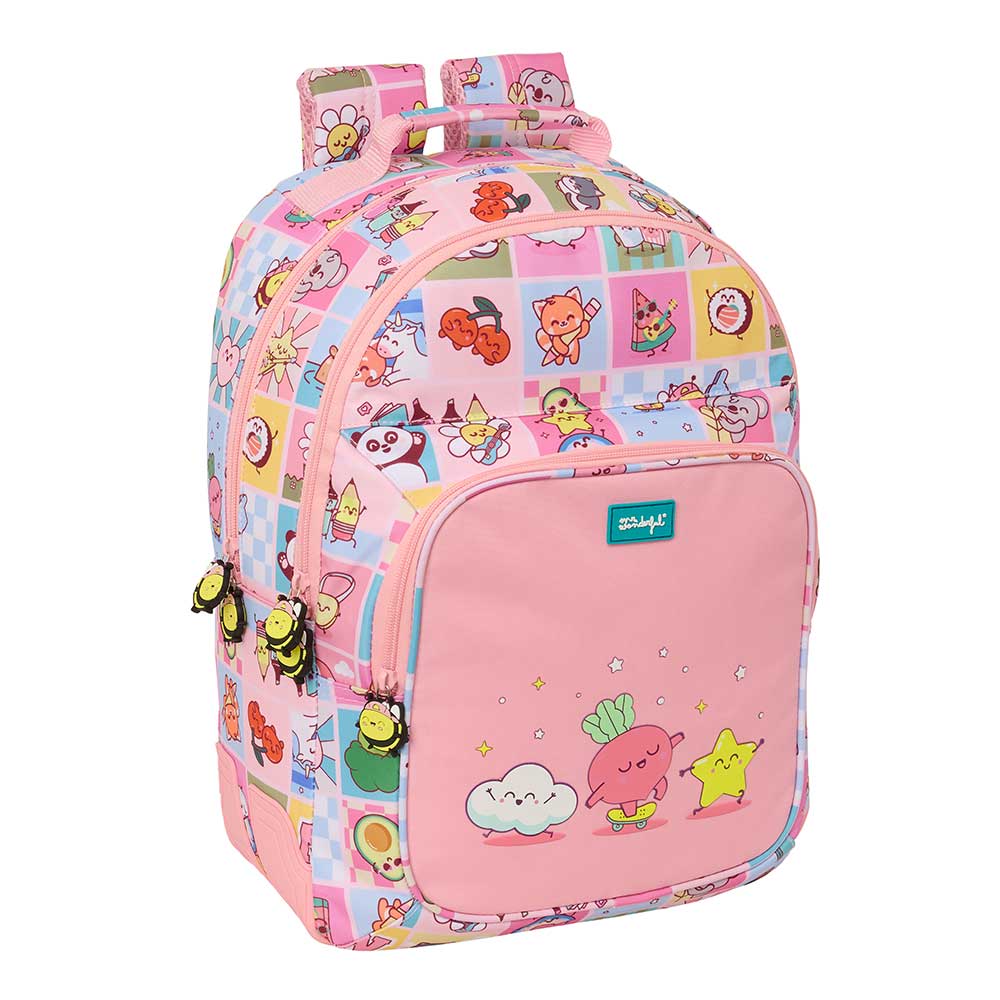 MOCHILA DOBLE ADAPT.CARRO Mr. WONDERFUL "COMIC"