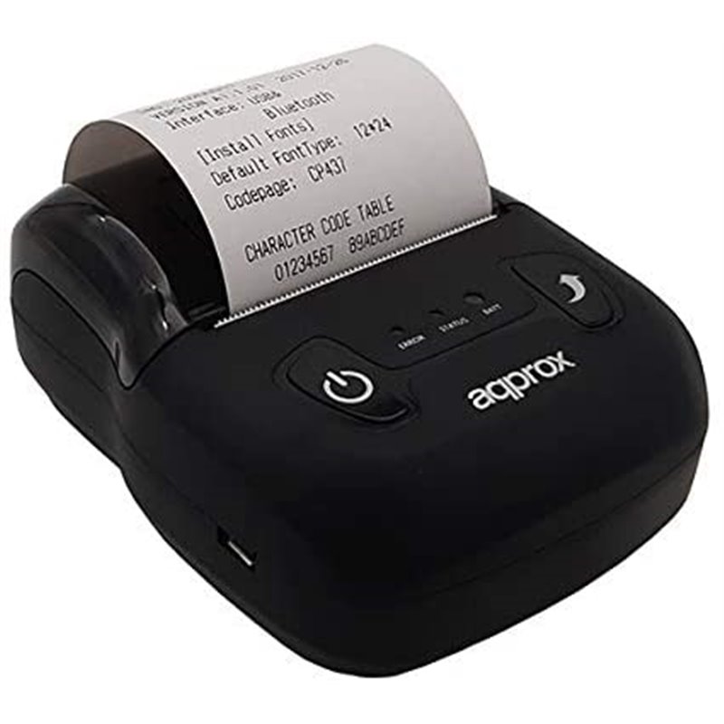 Impresora Tickets Approx Termica Portable Usb-Bt