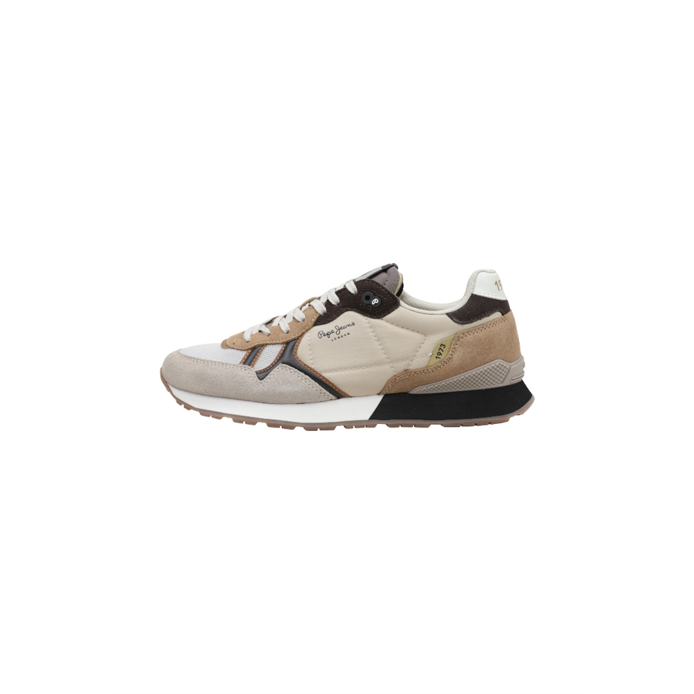 Pepe Jeans BRIT BACK Deportivas Planas Hombre Beige