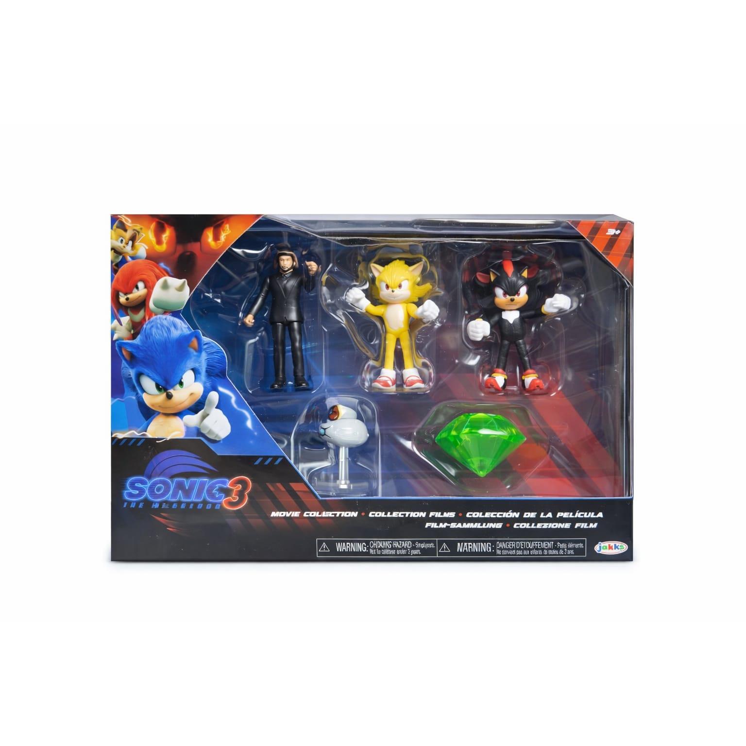 Sonic 3 Movie ActionFigures - Figura de acción de 2.5 pulgadas de Wave 2