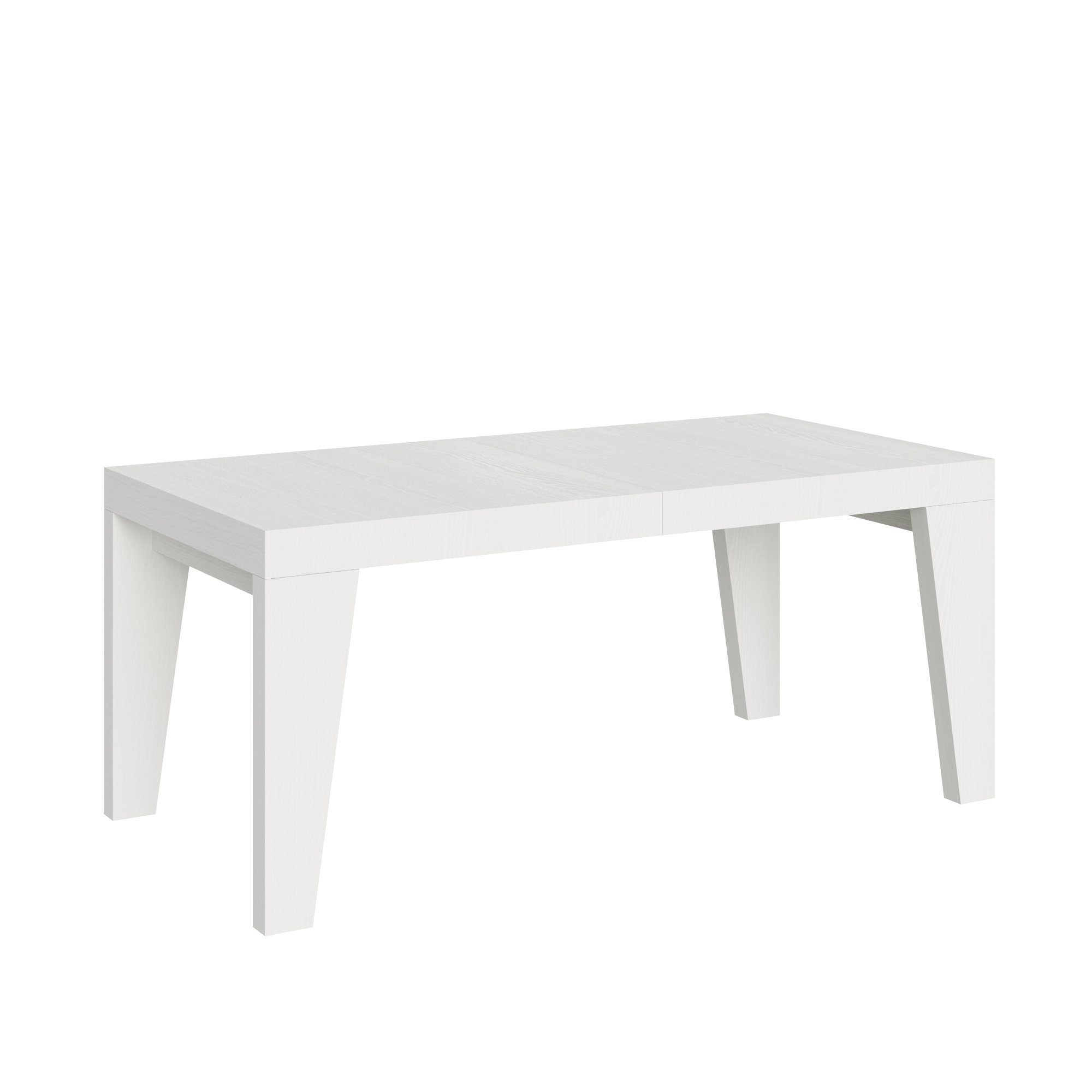 Mesa extensible 90x180/440 cm Naxy Fresno Blanco - Itamoby