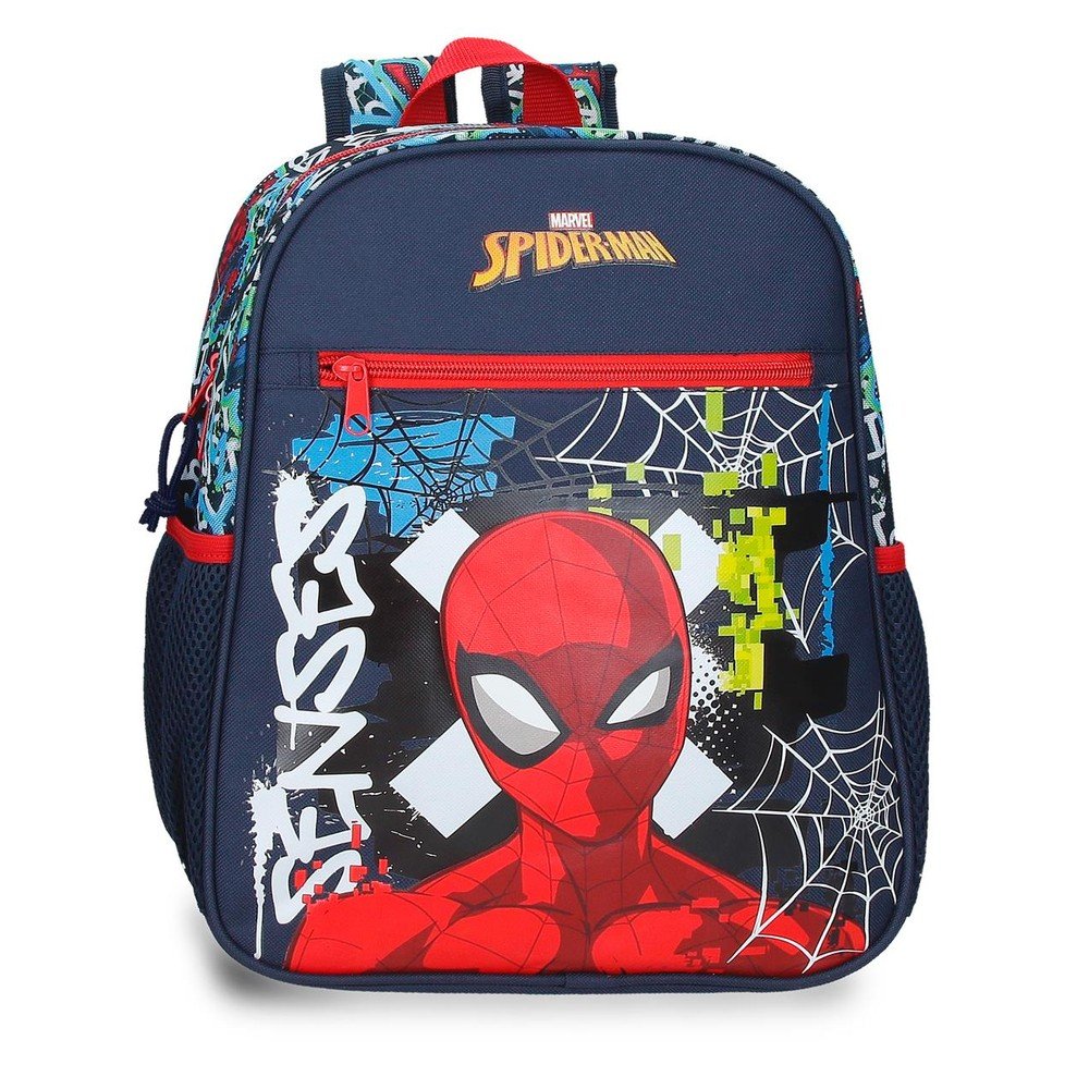 JOUMMA MOCHILA INFANTIL GRAFFITY OF SPIDERMAN 33CM ADAPT A CARRO 610094 GRAFITY OF SPIDERMAN 11x27x33 Cms.