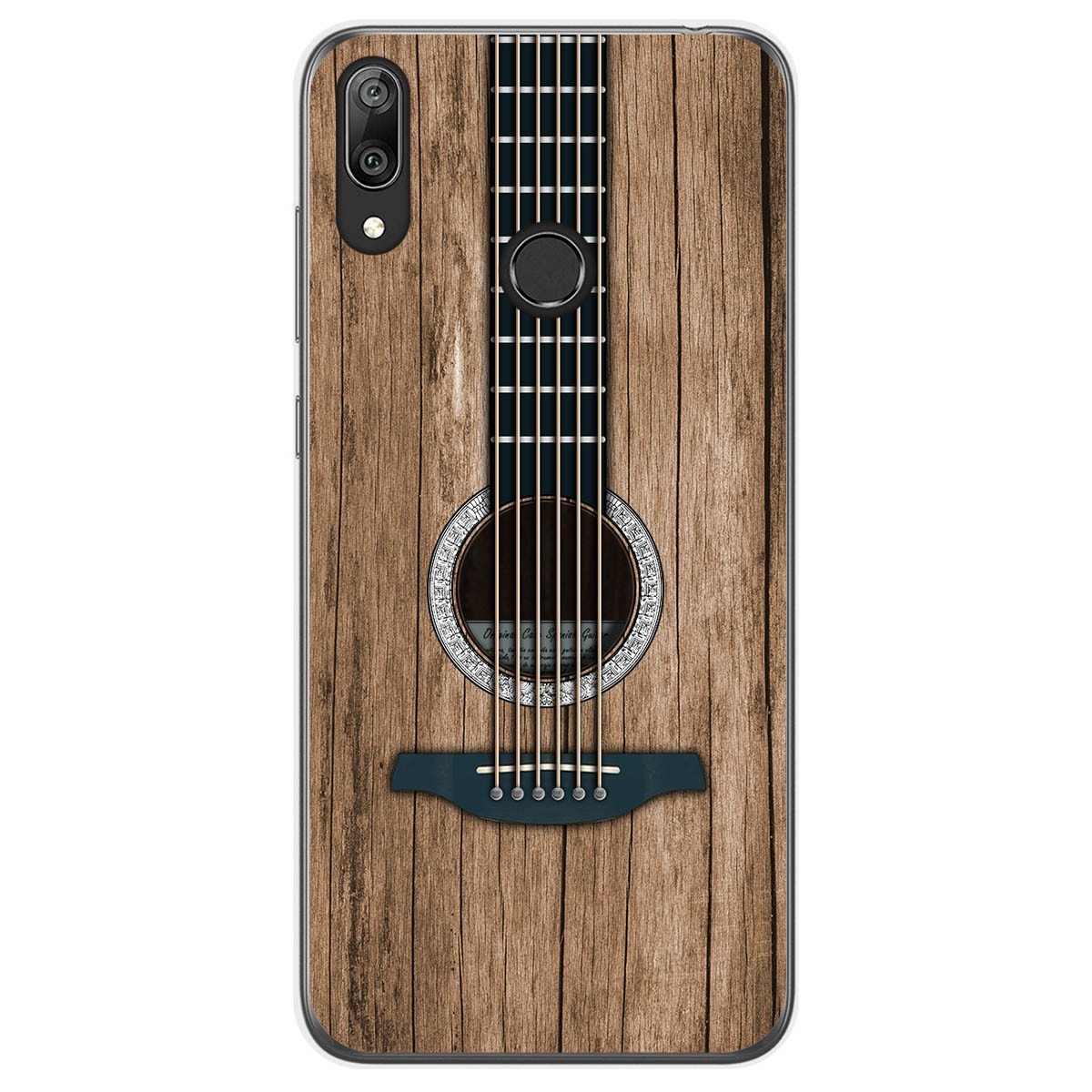 Tumundosmartphone Funda Gel Tpu para Huawei Y7 2019 diseño Madera 11 Dibujos