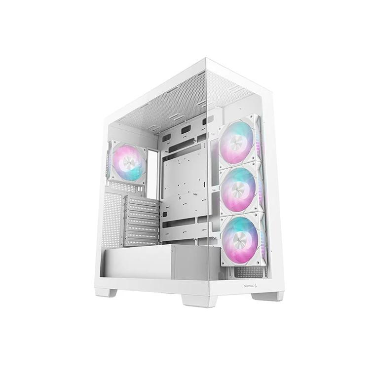 Deepcool CG580 4F WH | Blanco | Torre media | Fuente de alimentación incluida | ATX PS2