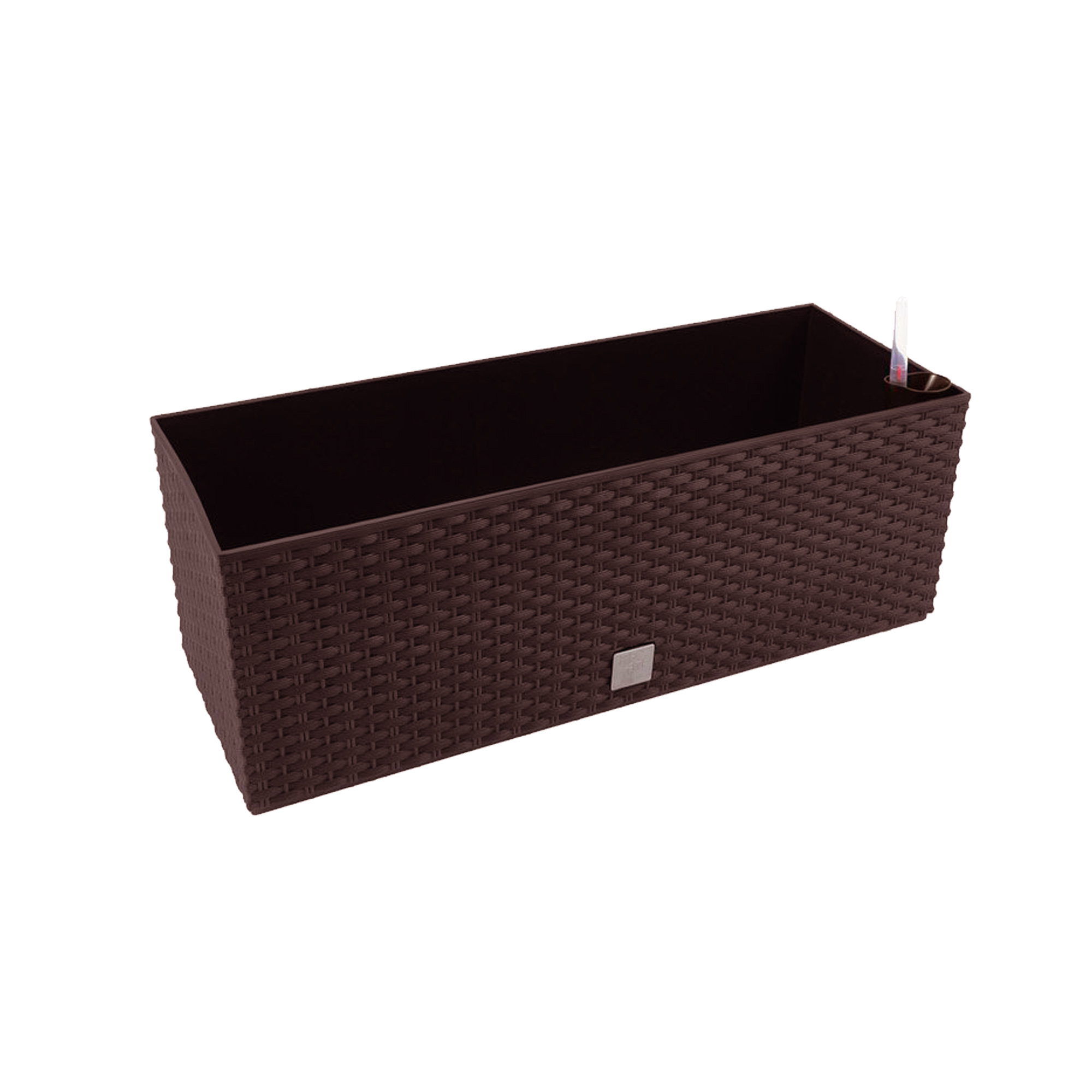 Prosperplast Jardinera Rectangular con Autorriego 17L Antracita 52x20x19cm