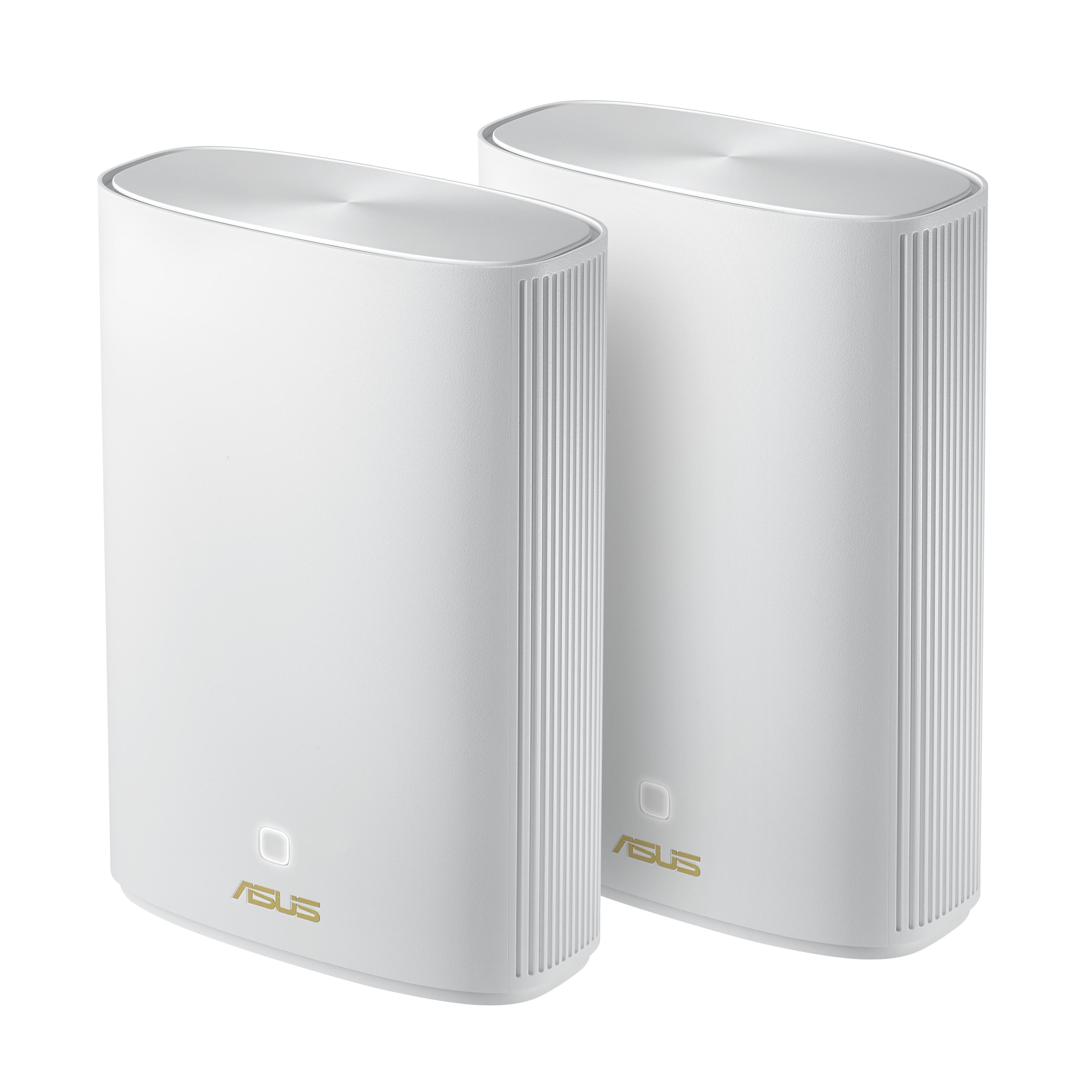 ASUS ZenWiFi AX Hybrid (XP4) Doble banda (2,4 GHz / 5 GHz) Wi-Fi 6 - Blanco
