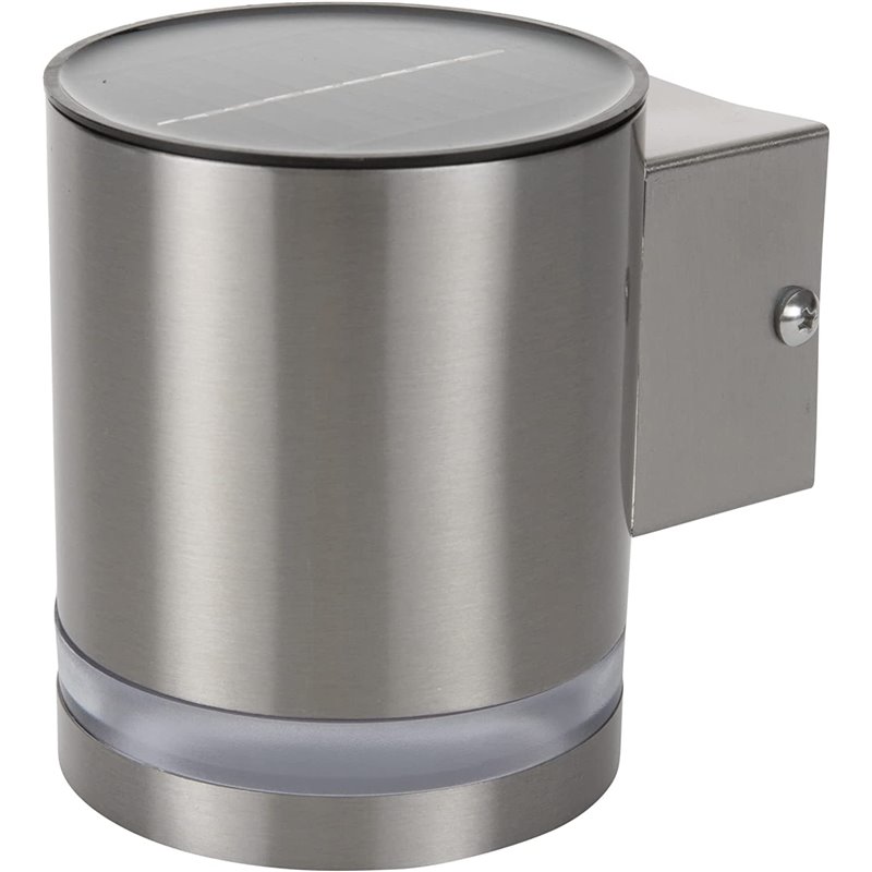 Ranex Luz Solar De Pared Led Plata