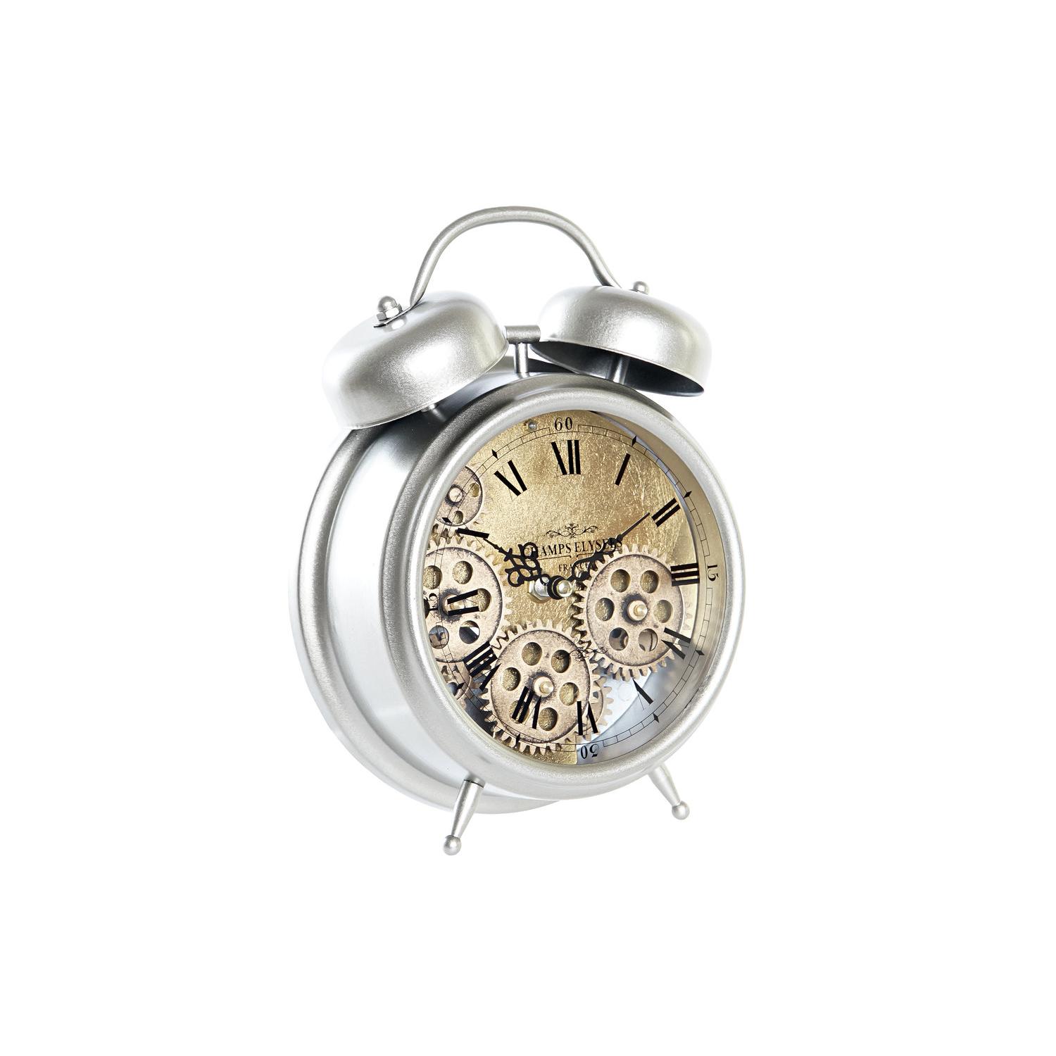 RELOJ SOBREMESA HIERRO 19X7,5X25 MOVIMIENTO RE198998