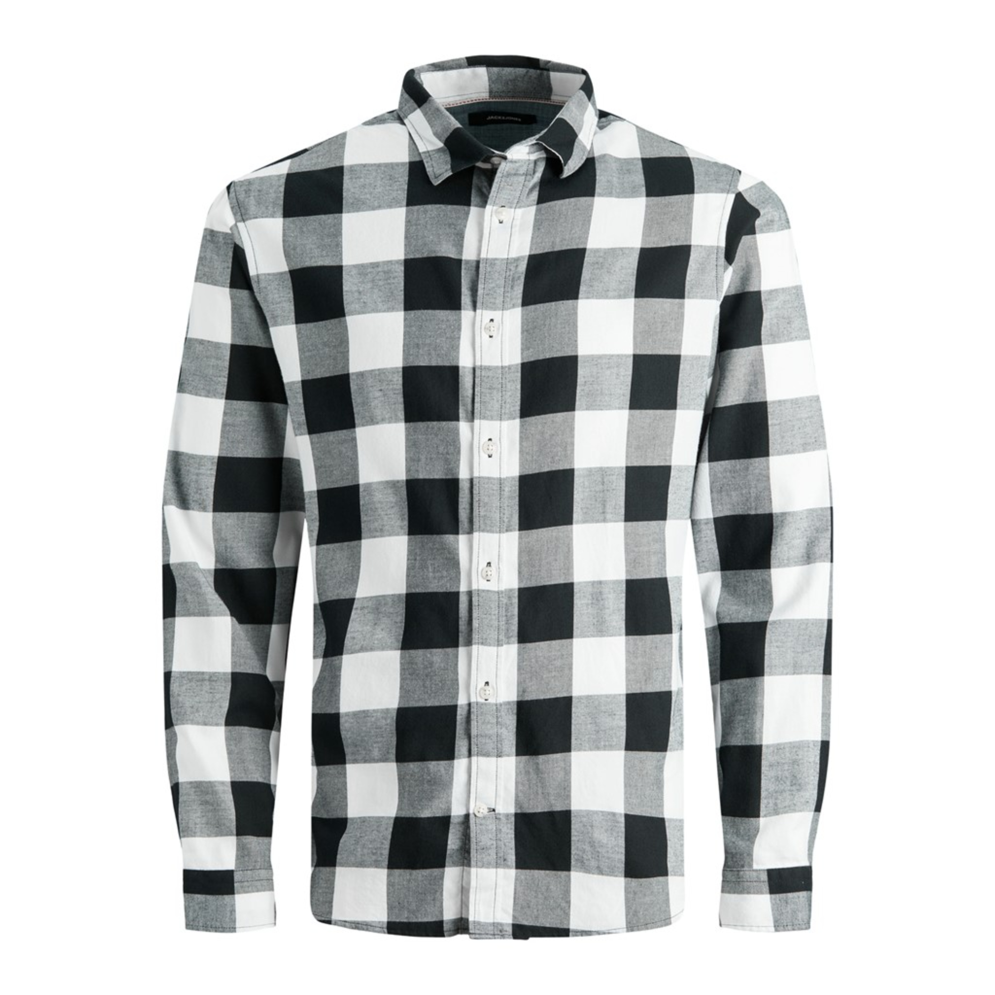 JACK&JONES Niño Camisa Larga Corta Vestir Casual cuadros 27892