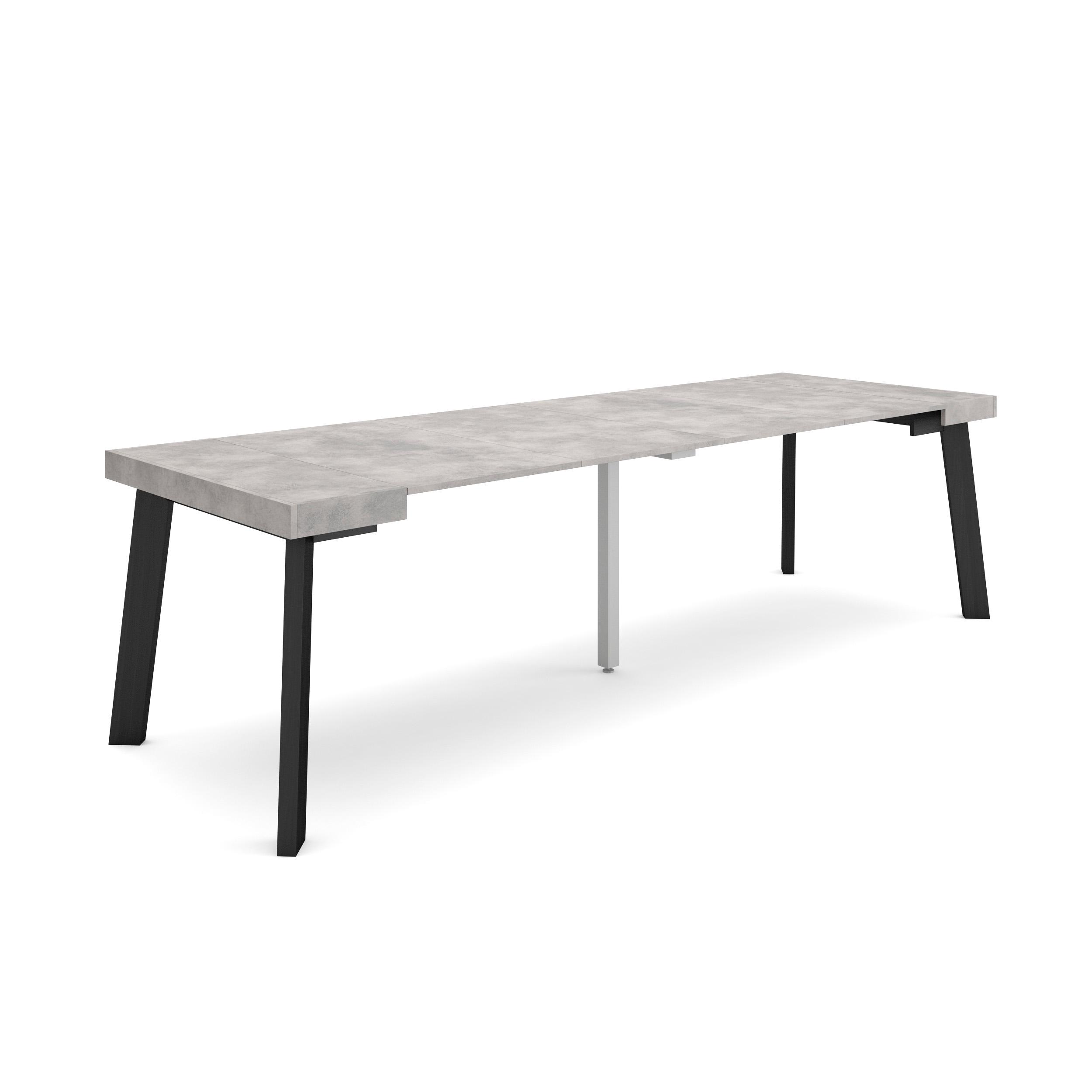 Skraut Home, Mesa Consola Extensible, Mesa Auxiliar, Tapa, 58/262x90x73cm, Práctica y Versátil, Estilo Moderno, Fácil Montaje
