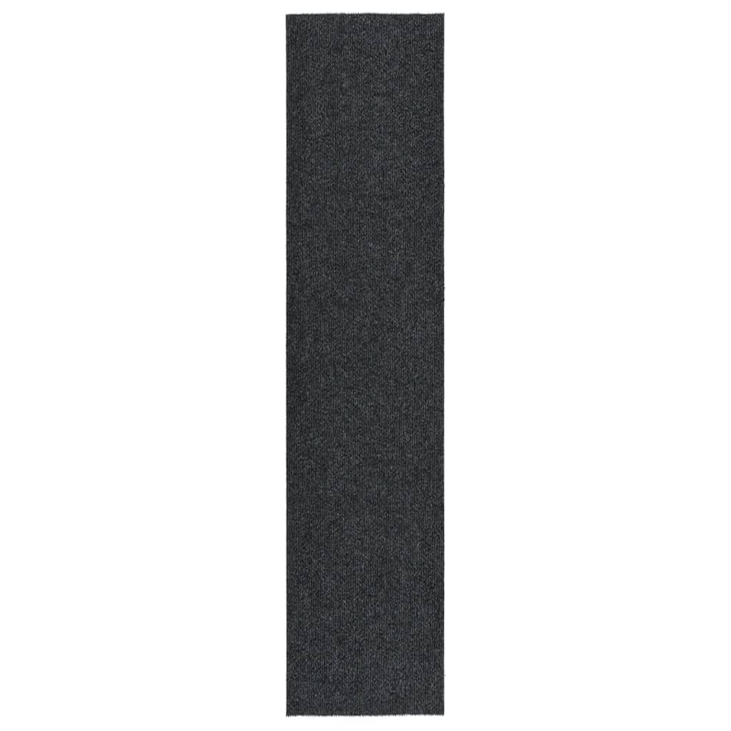 vidaXL Alfombra de pasillo atrapa suciedad 100x450 cm