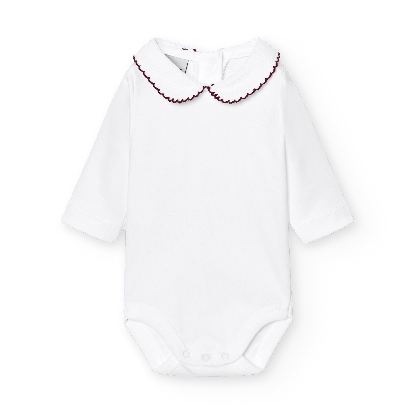 Basicos Babidu pack de 2 bodys cuello polo pique