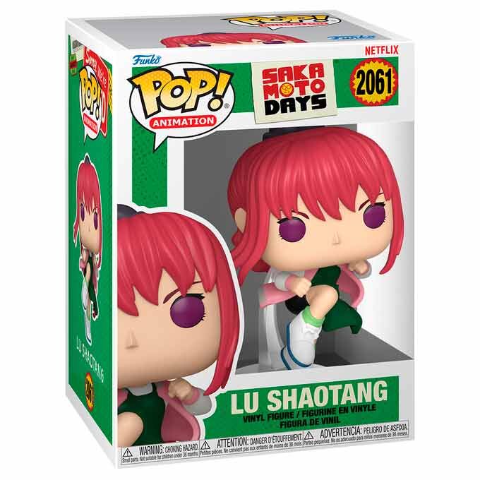 Funko Pop Manga Sakamoto Days Lu Shaotang 2061 Figura Coleccionable