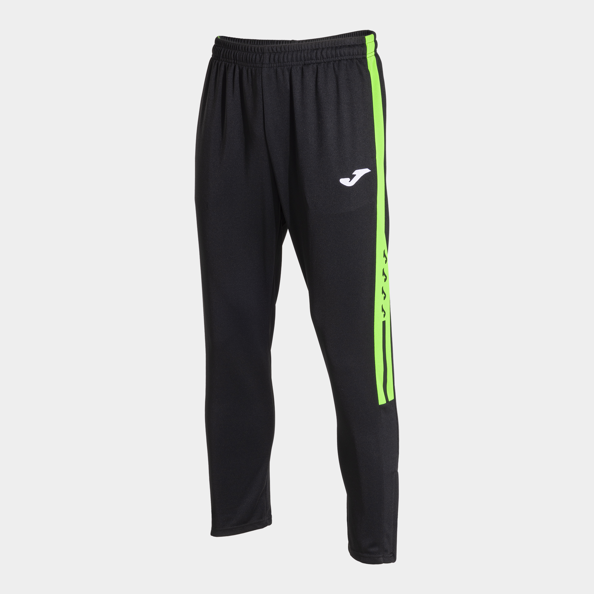 JOMA PANTALÓN LARGO OLIMPIADA NEGRO VERDE FLUOR Talla 4 (6XS) Niño Junior