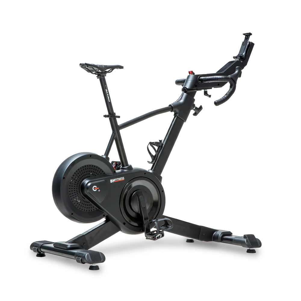 BH Fitness Exercycle R+ H936R – Smart Bike Profesional con Conectividad Total y Ajustes Personalizados para Ciclo Indoor Colectivo