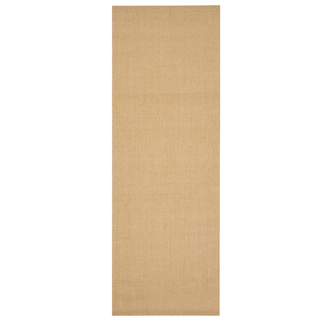 Vidaxl Alfombra Sisal Natural 100x300 Cm