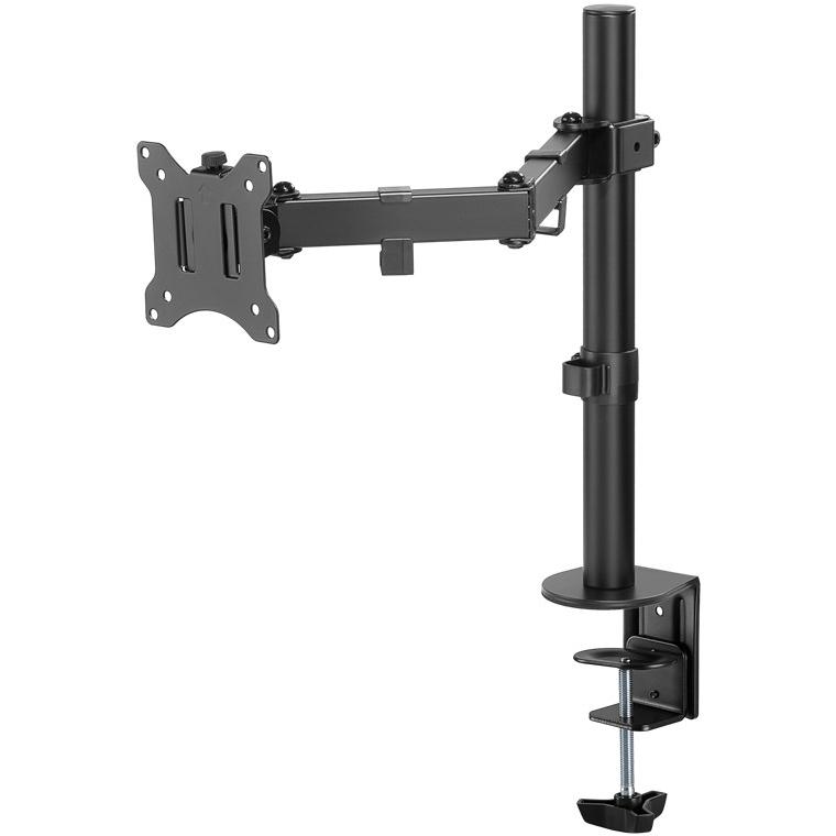 Goobay 58528 soporte para monitor 81,3 cm (32") Escritorio Negro