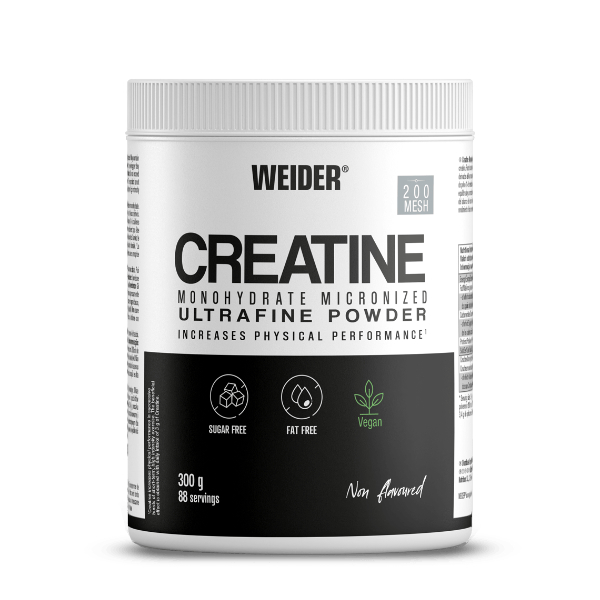 Weider Micronized Creatine 200 Mesh - 310 gr - Sabor Blue Raspberry, 200 Mesh con AstraGin®