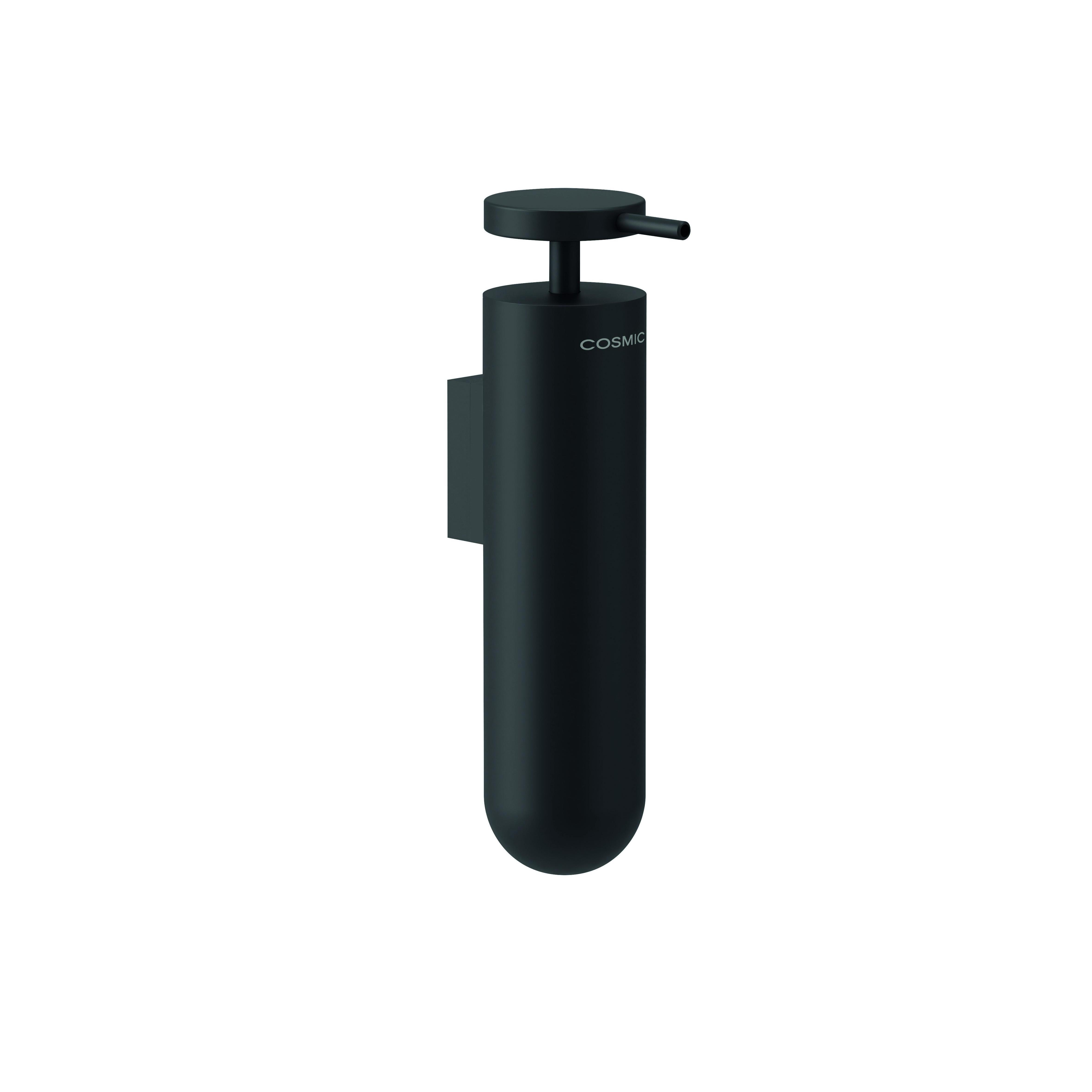 COSMIC Cosmic Dispensador de jabón Negro Mate Geyser DUAL SMARTFIX (185ML)