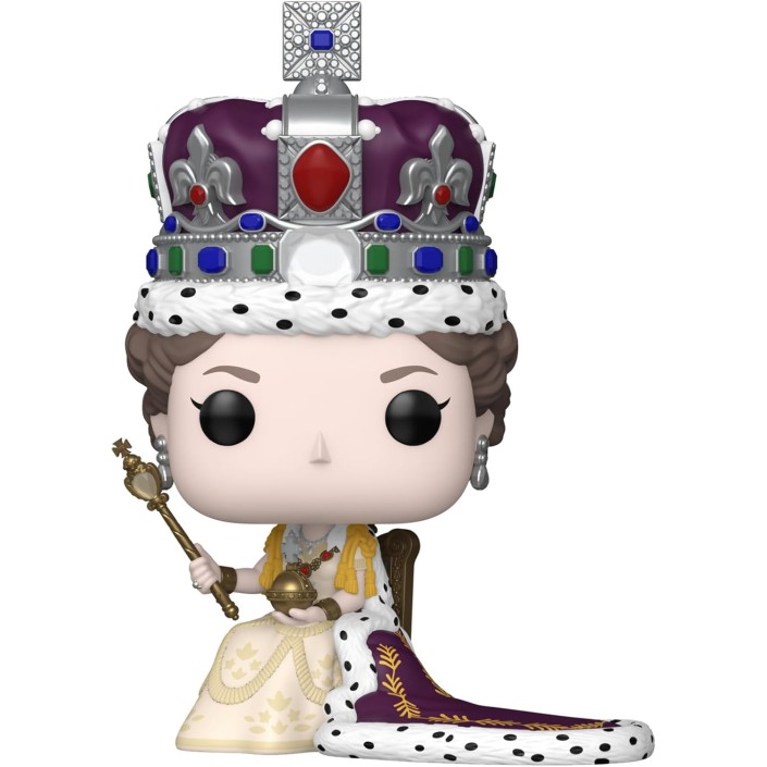 Figura Funko Pop! Royals Coronación Reina Isabel II Modelo 07 | 91873 -  Original - Figuras Miniaturas Coleccionables Para Exhibición - Idea De Regalo - Mercancía Oficial - Juguetes Para Niños - Fans