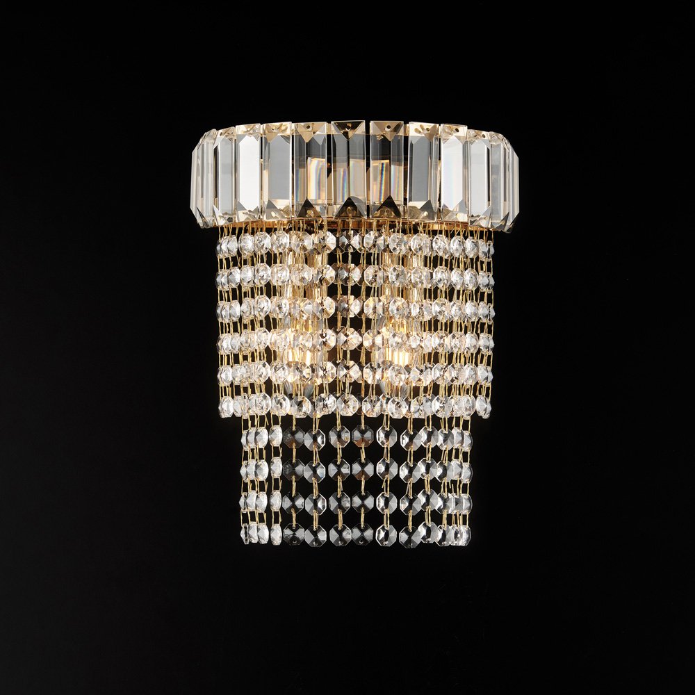 Vladimir Gold 2 Luces E14 Apliques Contemporáneo