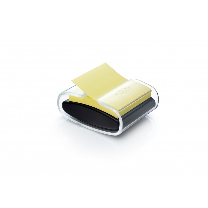 Post-It - PRB330 nota autoadhesiva Plaza Negro, Amarillo 90 hojas Autoadhesivo PRB330