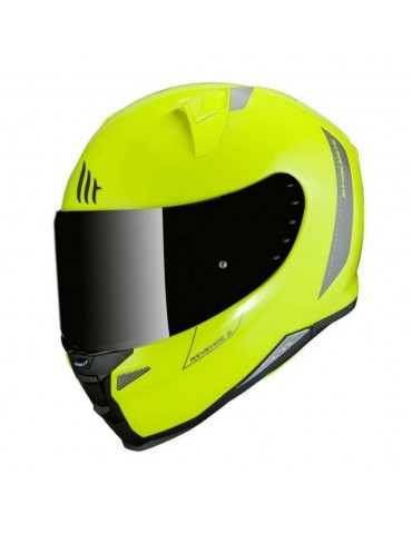 MT Helmets - Casco MT ff110 revenge 2 solid a3 amarillo fluor brillo