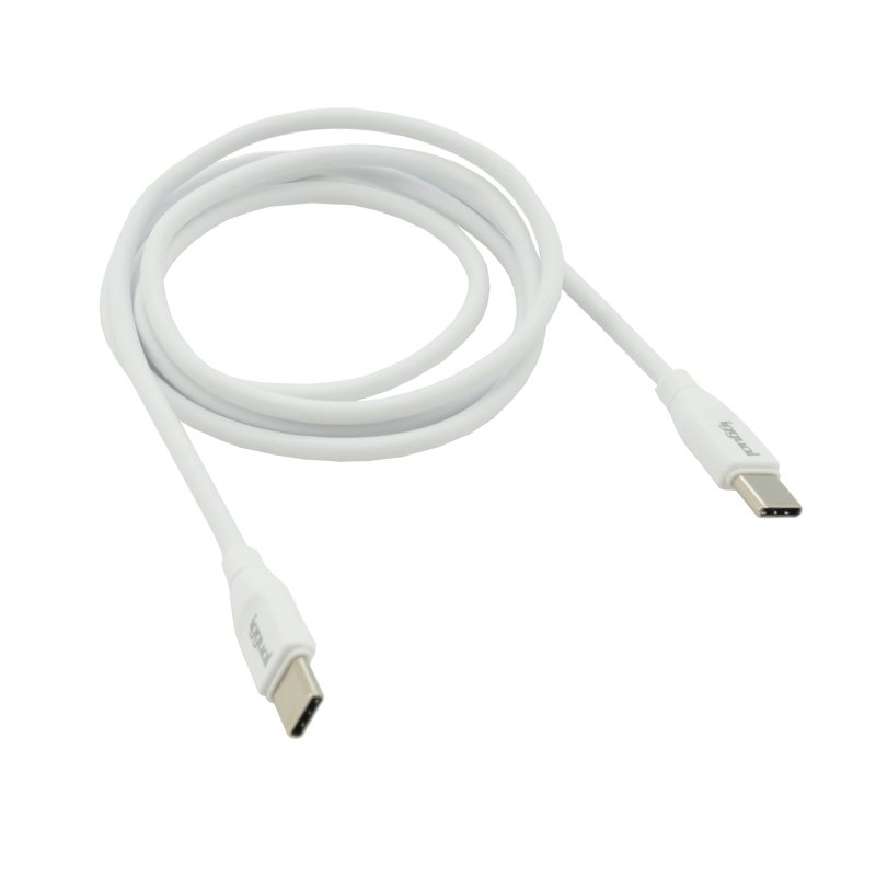 Equal usb-c/usb-c cable 1m white quickcharge 3.0