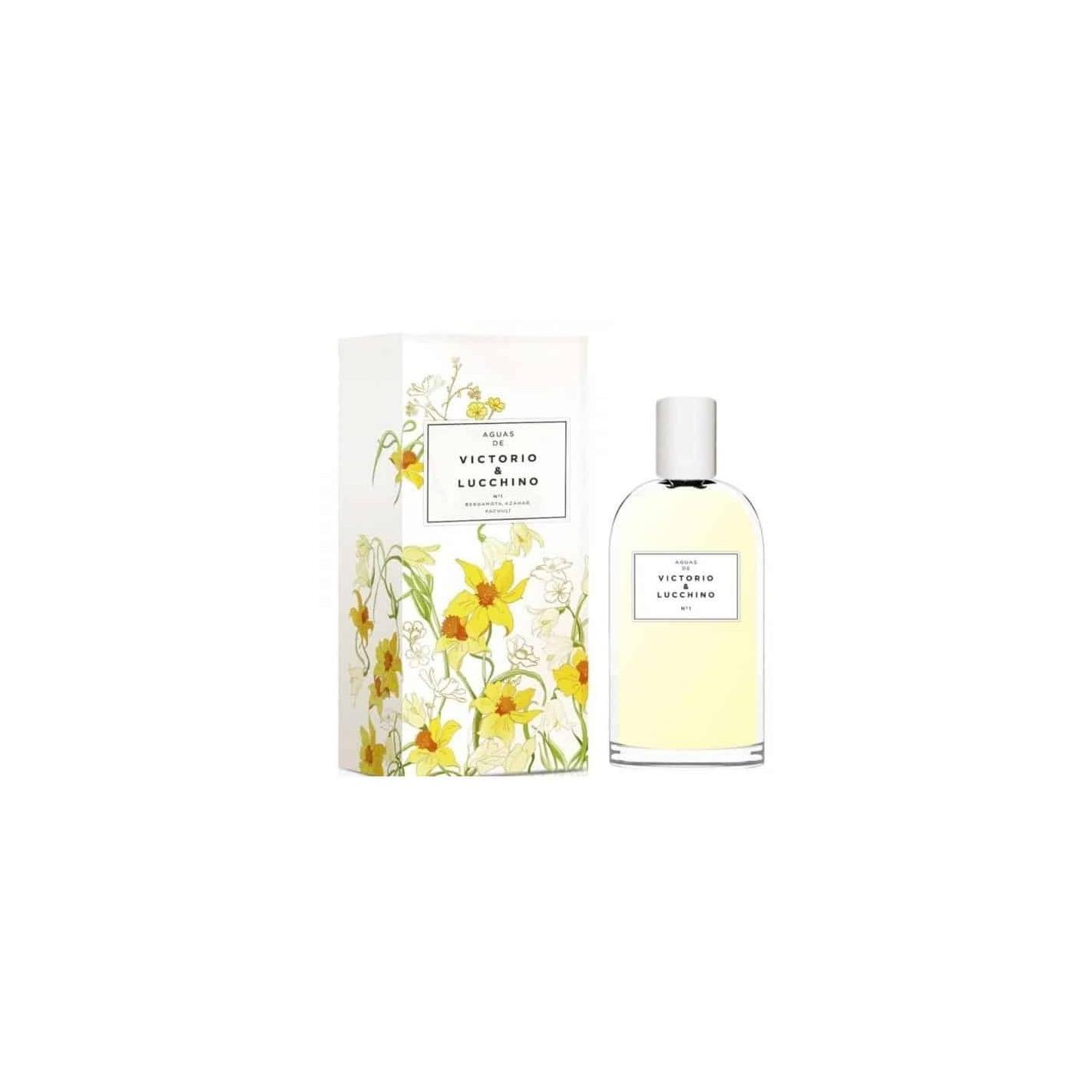 Victorio & Lucchino - Agua de Colonia Nº1 para mujer, fragancia floral fresca con azahar, bergamota y pachulí, ideal para uso diario y regalo, eau de cologne suave y relajante
