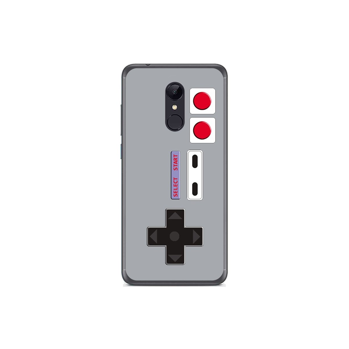 Tumundosmartphone Funda Gel Tpu para Xiaomi Redmi 5 Diseño Consola Dibujos