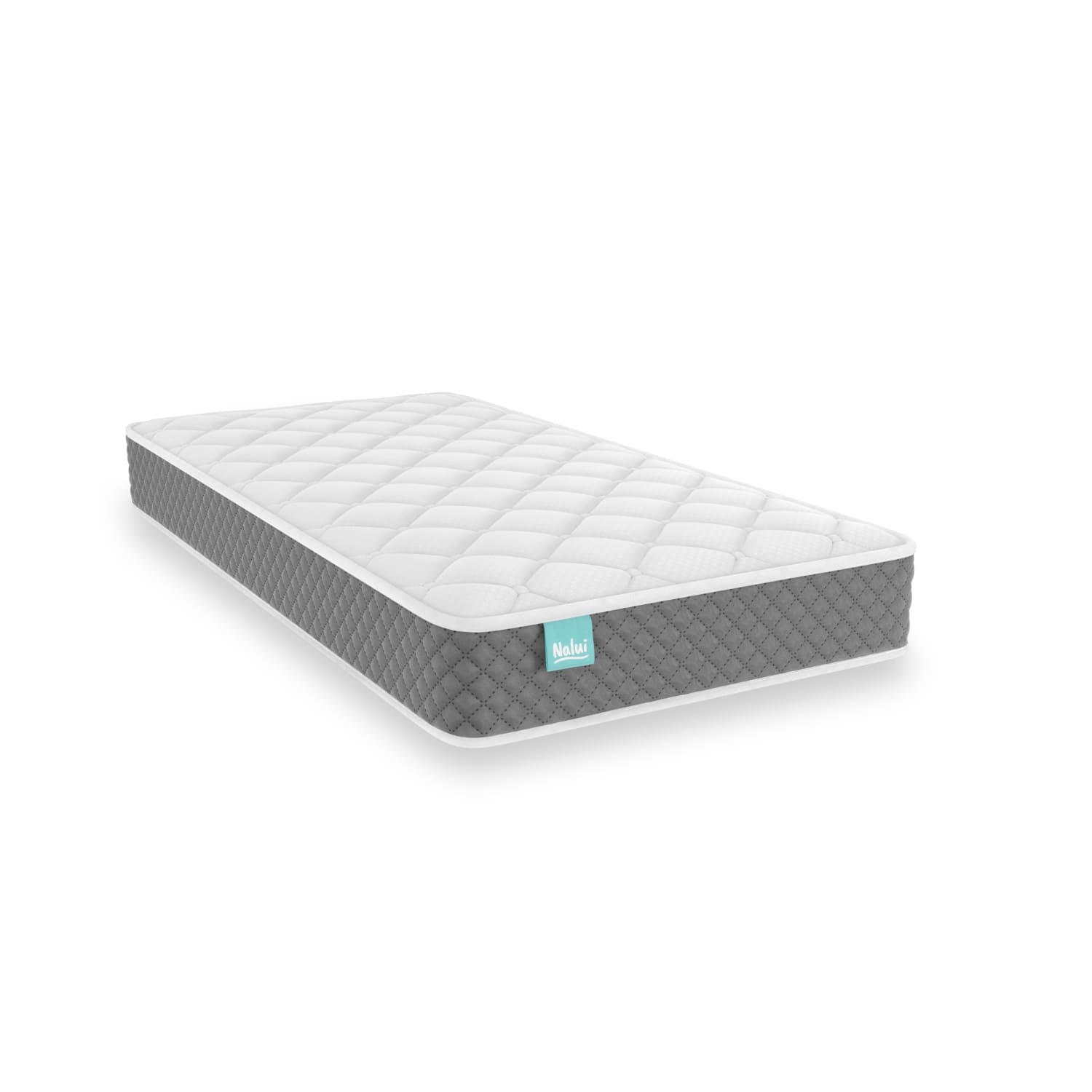Colchón Cuna Baby One Gris Oscuro ±12cm | Certificado Oeko-Tex® | Hecho en España