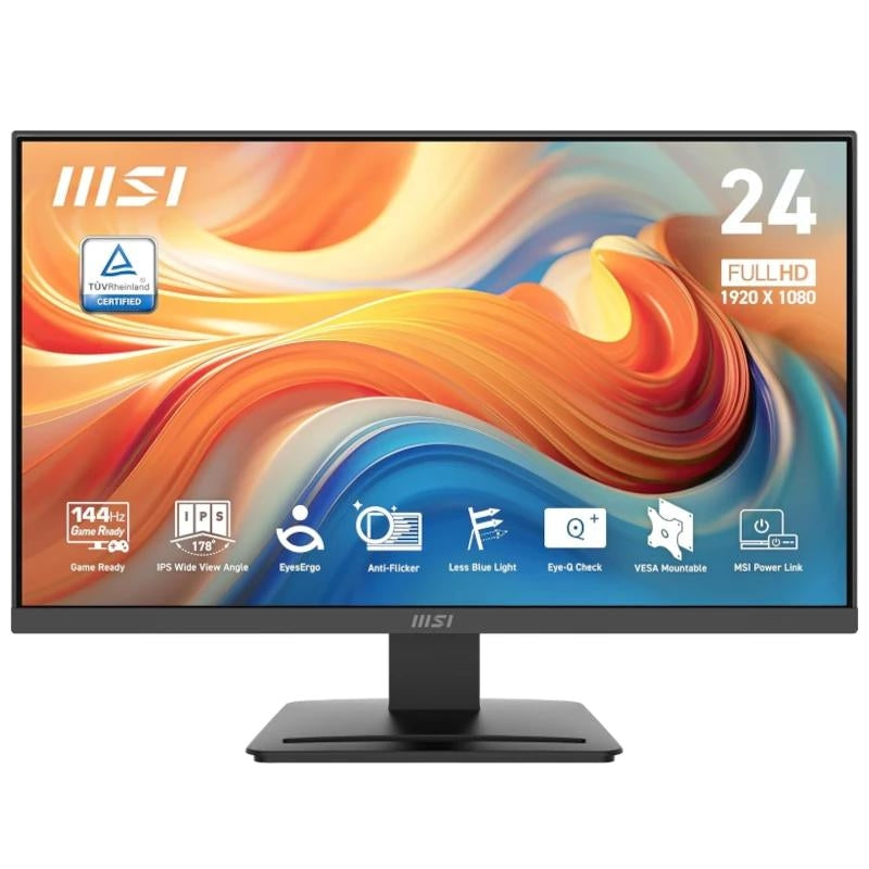 Monitor MSI Pro MP251 E14L 24,5" FullHD 144Hz IPS Altavoces Flicker-Free