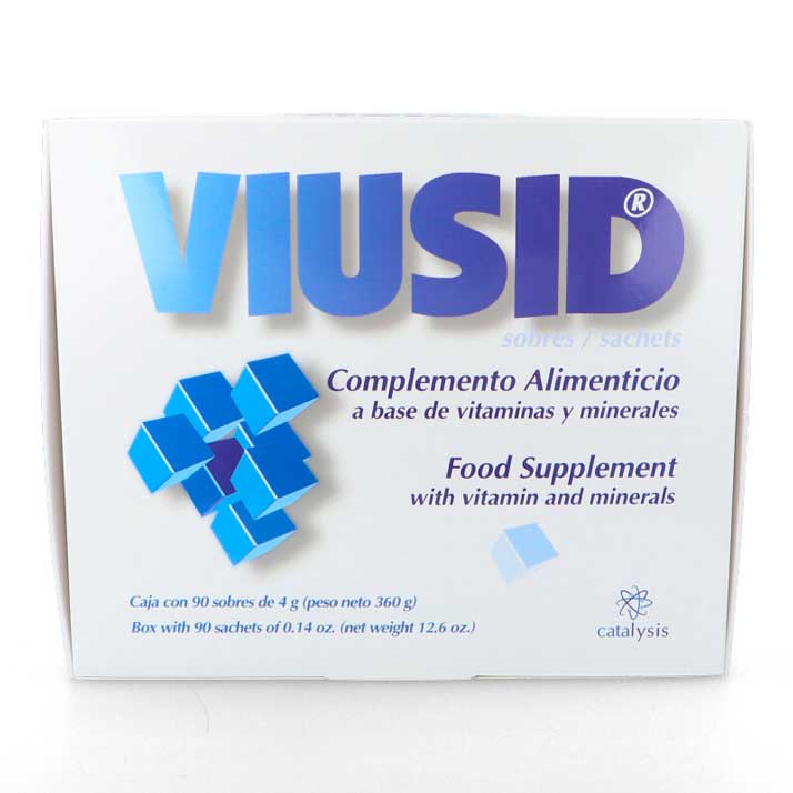 Viusid 90 Sobres - Catalysis - Aminoácidos, Vitaminas y Zinc