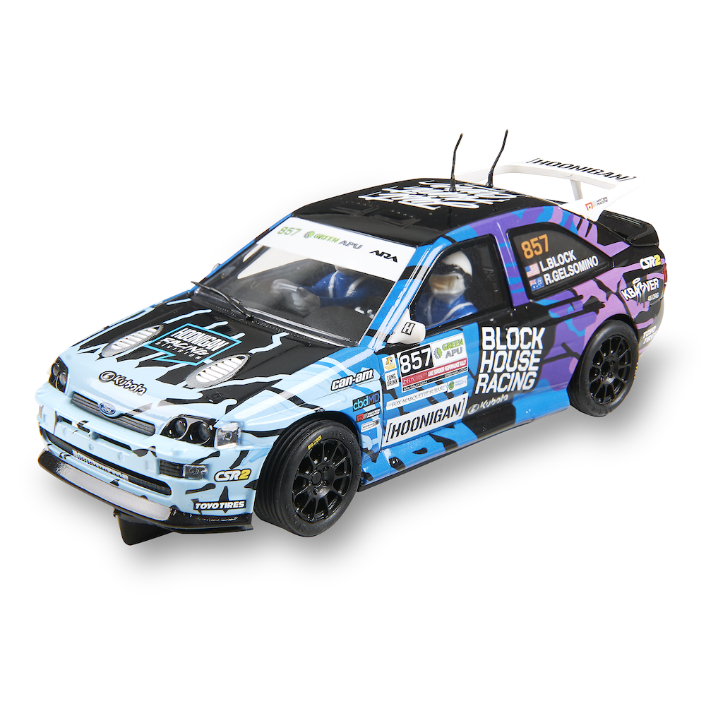Scalextric - Ford Escort Cosworth - Lia Block - Coche de carreras gama Classic a escala 1:32, Coche Slot para pista de carreras, Juguete para niños a partir de 6 años, Ideal para Regalo, Perfecto para niños y adultos