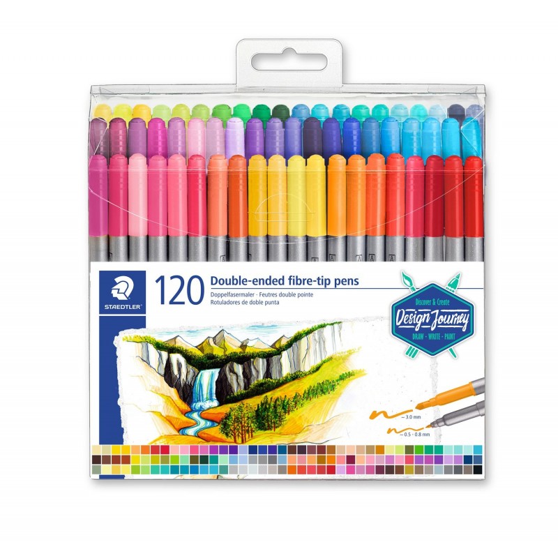 Staedtler - 3200 Multicolor 12 pieza(s) 3200 TB120