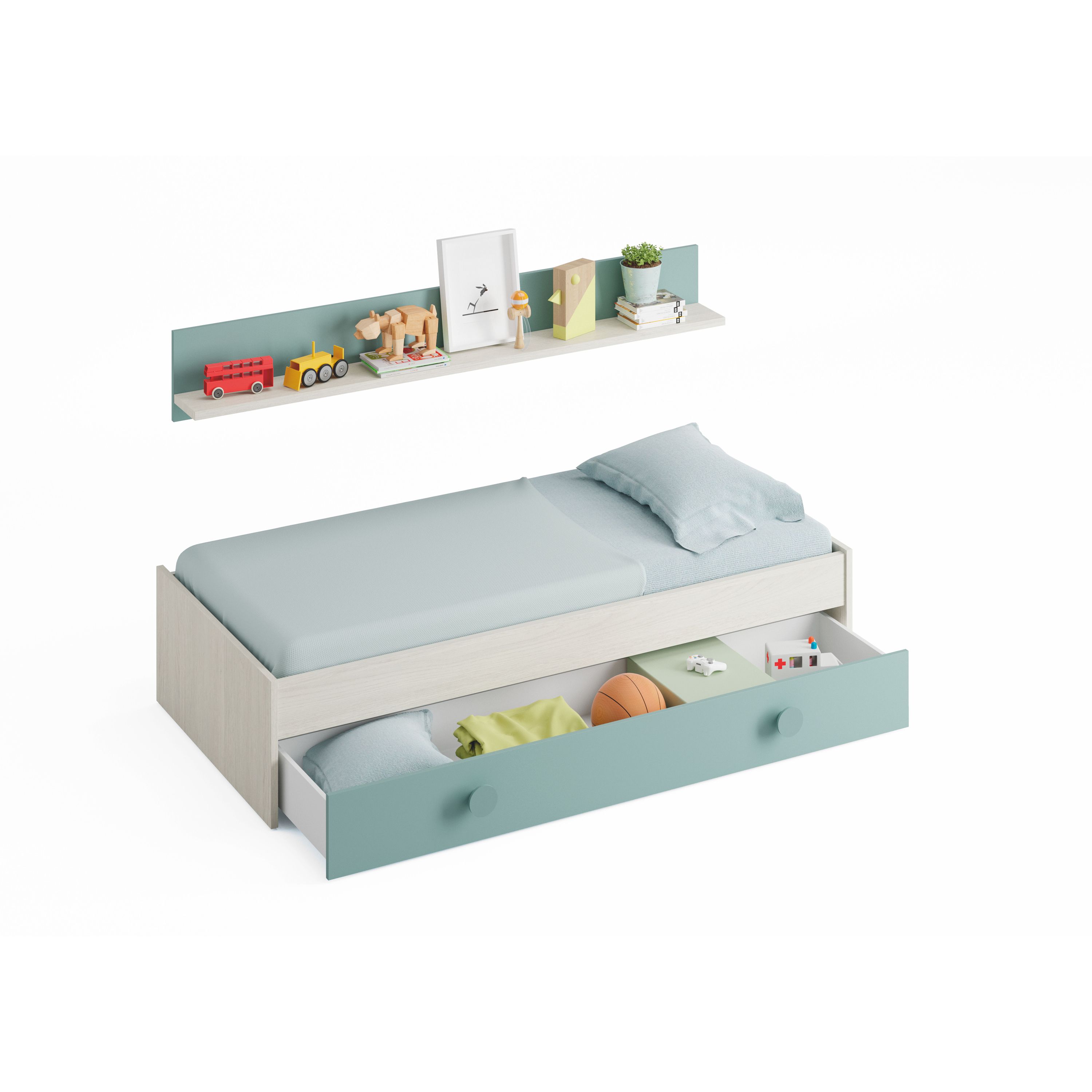 Habitdesign -Cama doble juvenil Yuki
