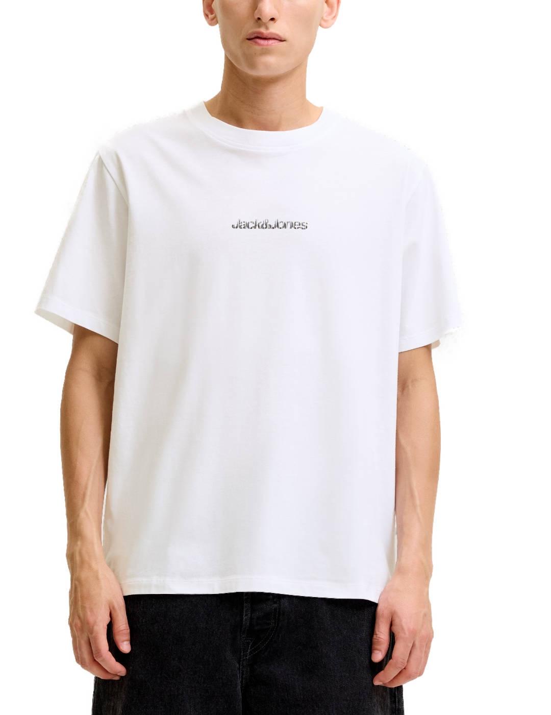 Camiseta Jack&Jones Coecho blanco manga corta para hombre