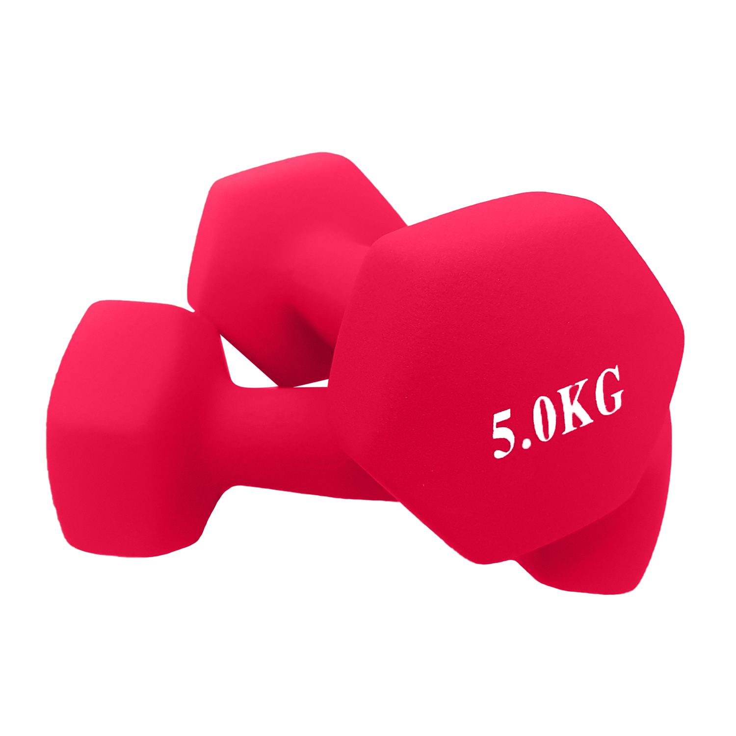CANNON Juego Pesas Neopreno de 2 a 4 Kg Set de Mancuernas de gimnasio para musculación