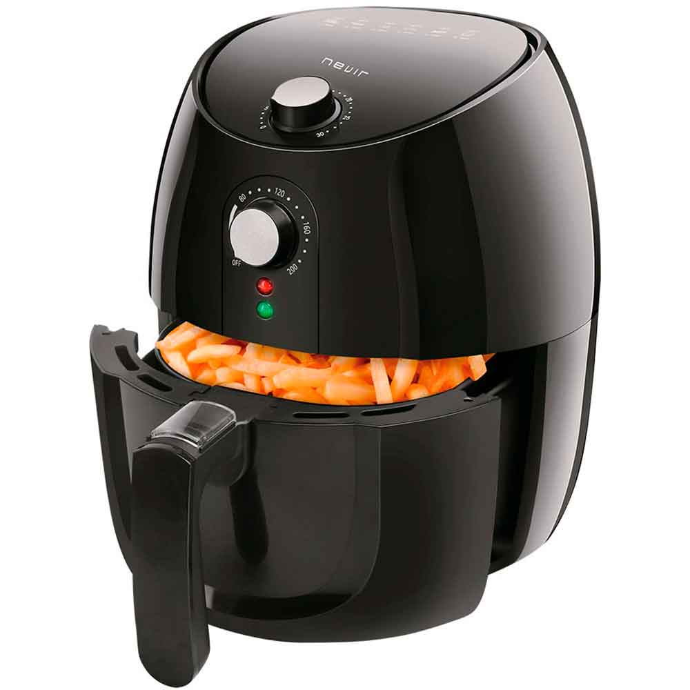 Freidora por Aire Nevir NVR-6602FAC 3.5L por Aire hasta 200 ºC, 1500W y 3,5 Litros de Cesta