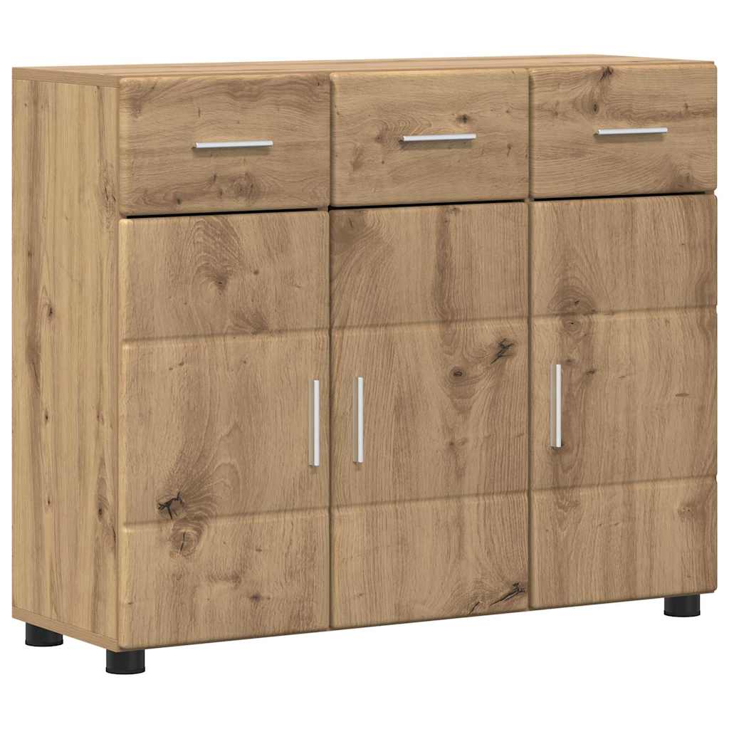 vidaXL Aparador FLORIN 88,5 x 30,5 x 73 cm Madera de ingeniería