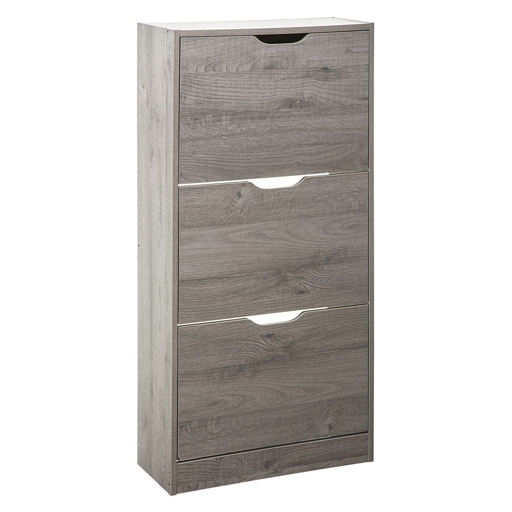 Zapatero 5five Madera Gris Claro (115 X 60 X 24 Cm)