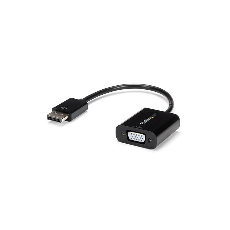 StarTech.com - Adaptador Conversor DisplayPort 1.2 a VGA - Convertidor DP a VGA HD15 - 1920x1200 DP2VGA3
