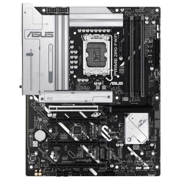 Asus prime z890-p wifi placa base lga 1851 - wifi, bluetooth, hdmi, displayport, pcie 4.0 y 5.0, m2, 4x sata iii, usb 2.0, 3.2, usb-c, rj-45