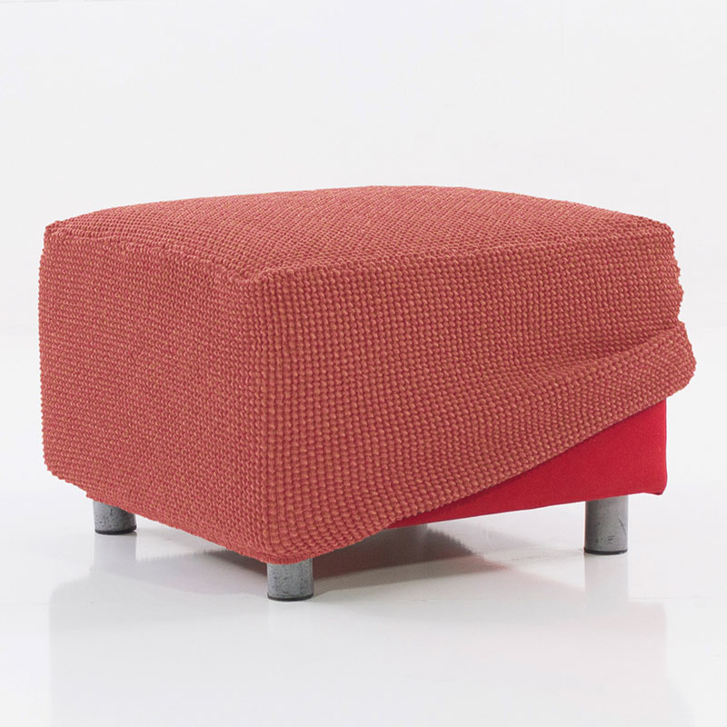 MAXIFUNDAS FUNDAS DE SOFA & CHAISE LONGUE - Funda de Puff Relive Elástica