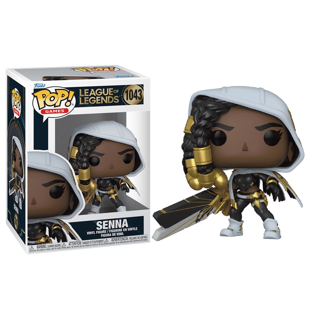 FUNKO POP! LEAGUE OF LEGENDS – SENNA, 80302, Nº1043, PRODUCTO CON LICENCIA OFICIAL