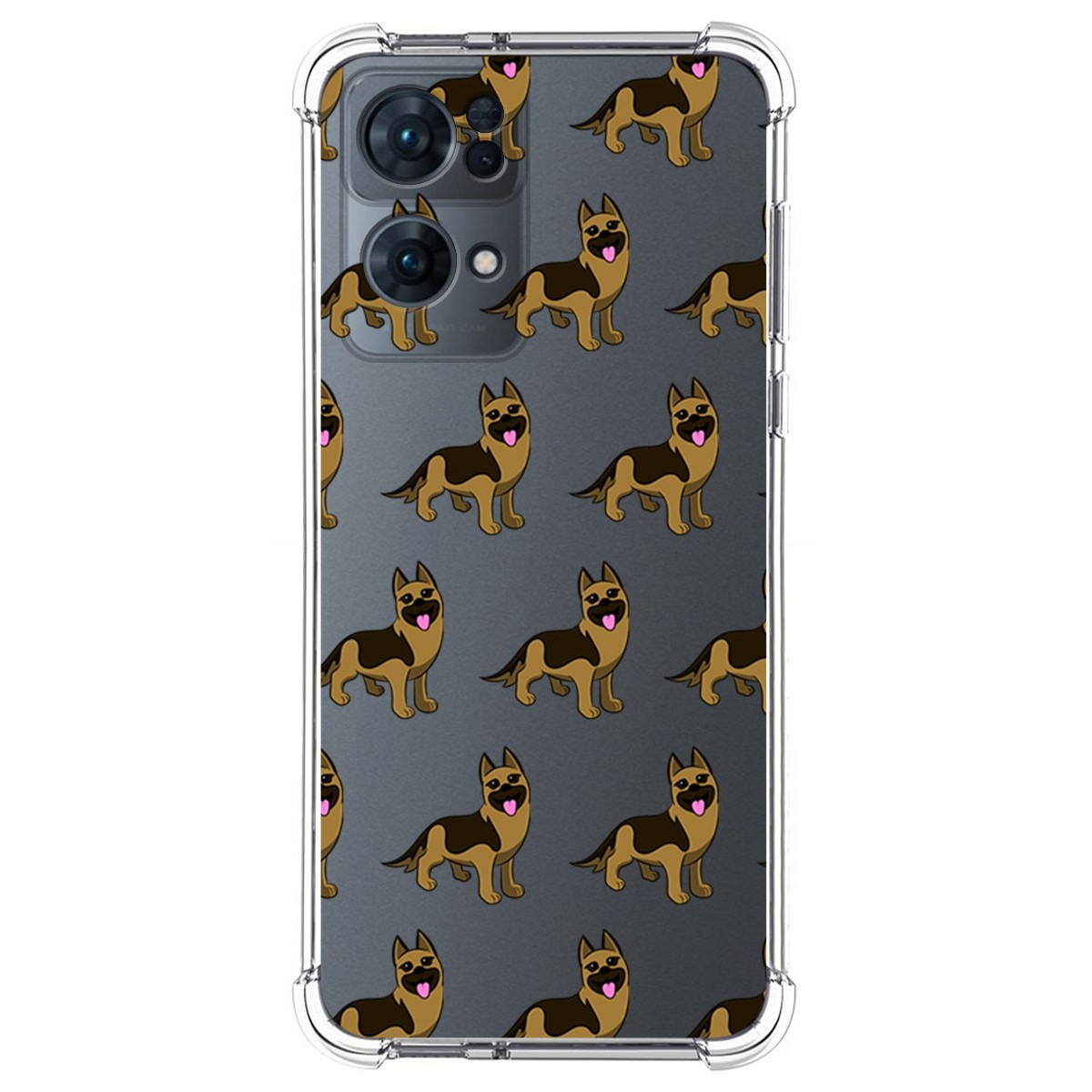Funda Silicona Antigolpes para Oppo Reno 7 Pro 5G diseño Perros 09 Dibujos